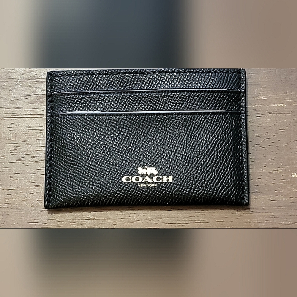 Coach Leather Card Case